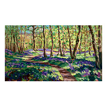 Annabel Playfair - Bluebells in Leiths Wood
